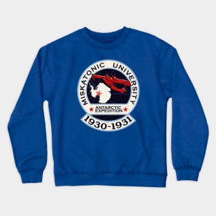 Vintage Retro Miskatonic University Antarctic Expedition Crewneck Sweatshirt